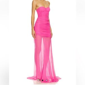 Camila Coehlo Loire Gown in Pink Medium Dress